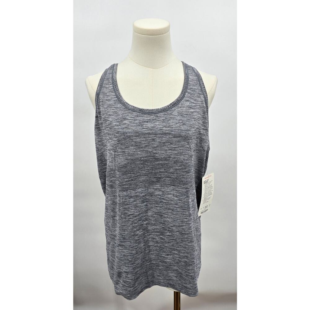 Lululemon Swiftly Tech Racerback In Slate White